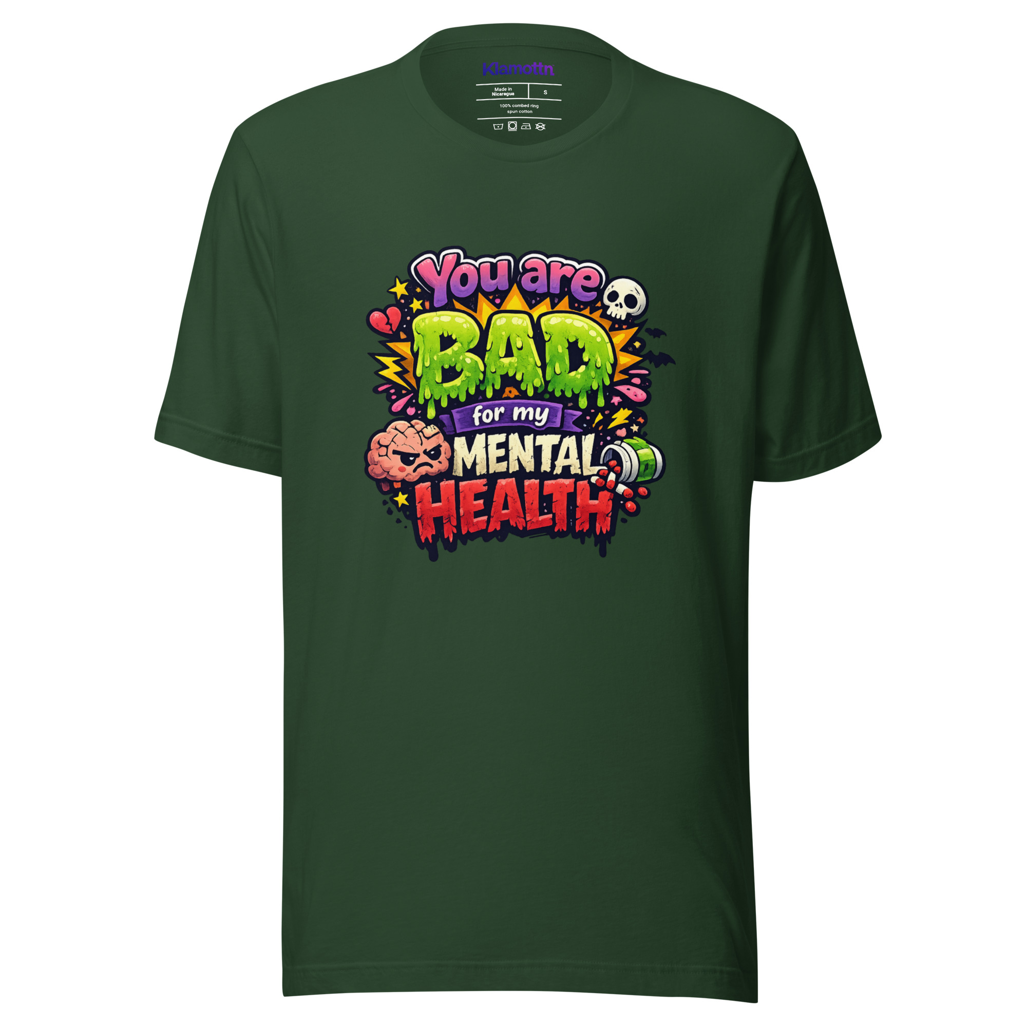 You are bad for my mental health Unisex-T-Shirt – T-Shirts – Klamottn™ You are bad for my mental health Unisex-T-Shirt – T-Shirts – Klamottn™