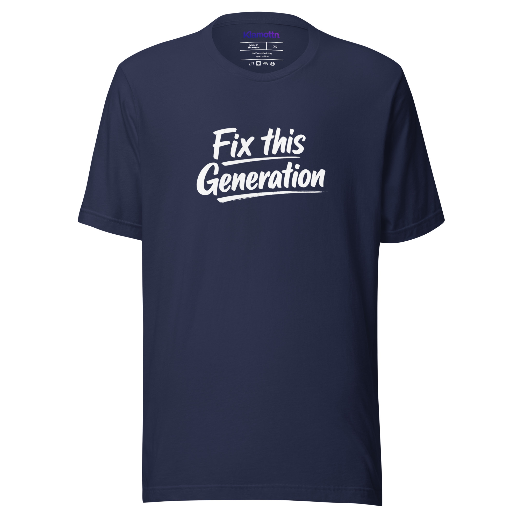 Fix This Generation Unisex-T-Shirt – T-Shirts – Klamottn™ Fix This Generation Unisex-T-Shirt – T-Shirts – Klamottn™