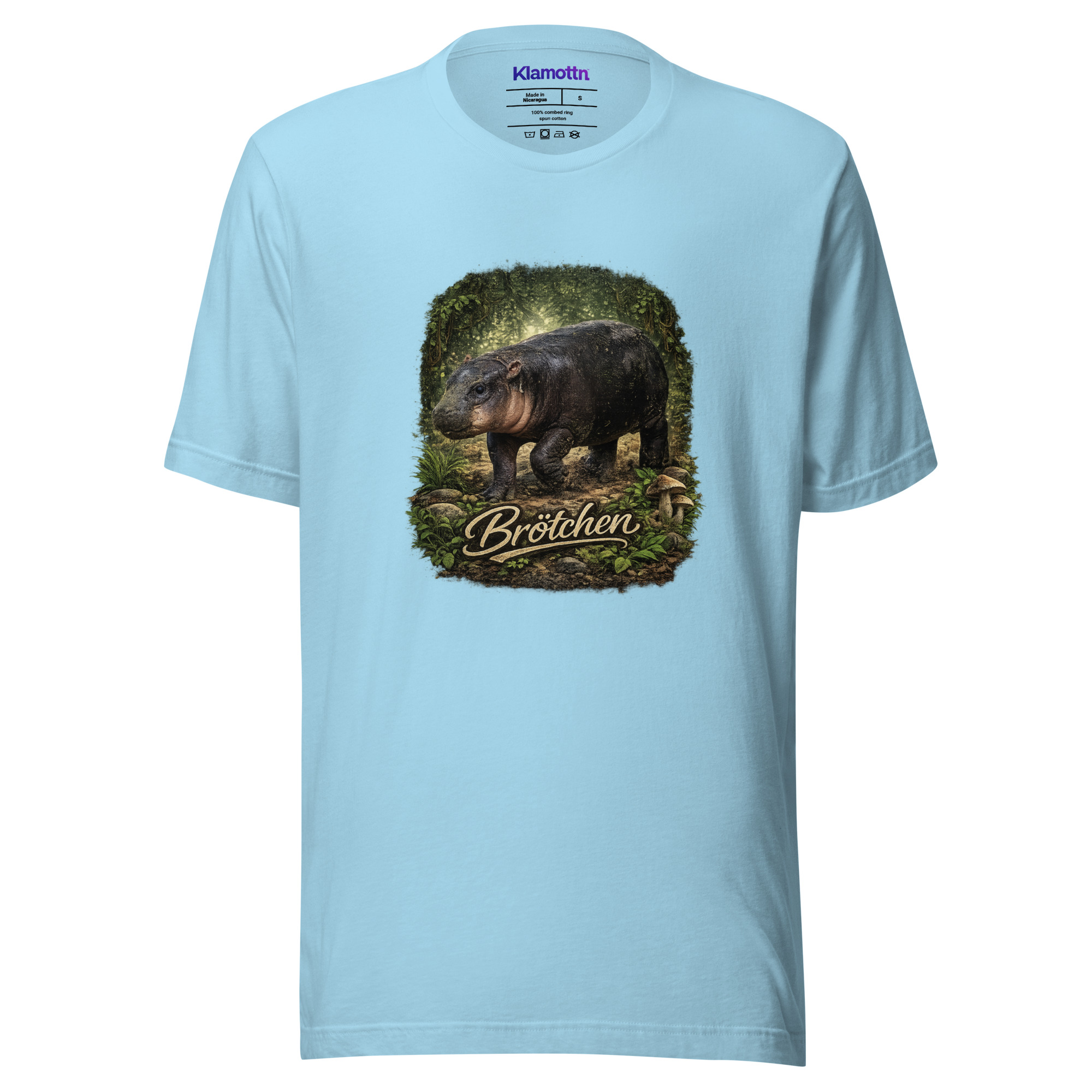 Brötchen Zwergflusspferd Unisex-T-Shirt – T-Shirts – Klamottn™ Brötchen Zwergflusspferd Unisex-T-Shirt – T-Shirts – Klamottn™