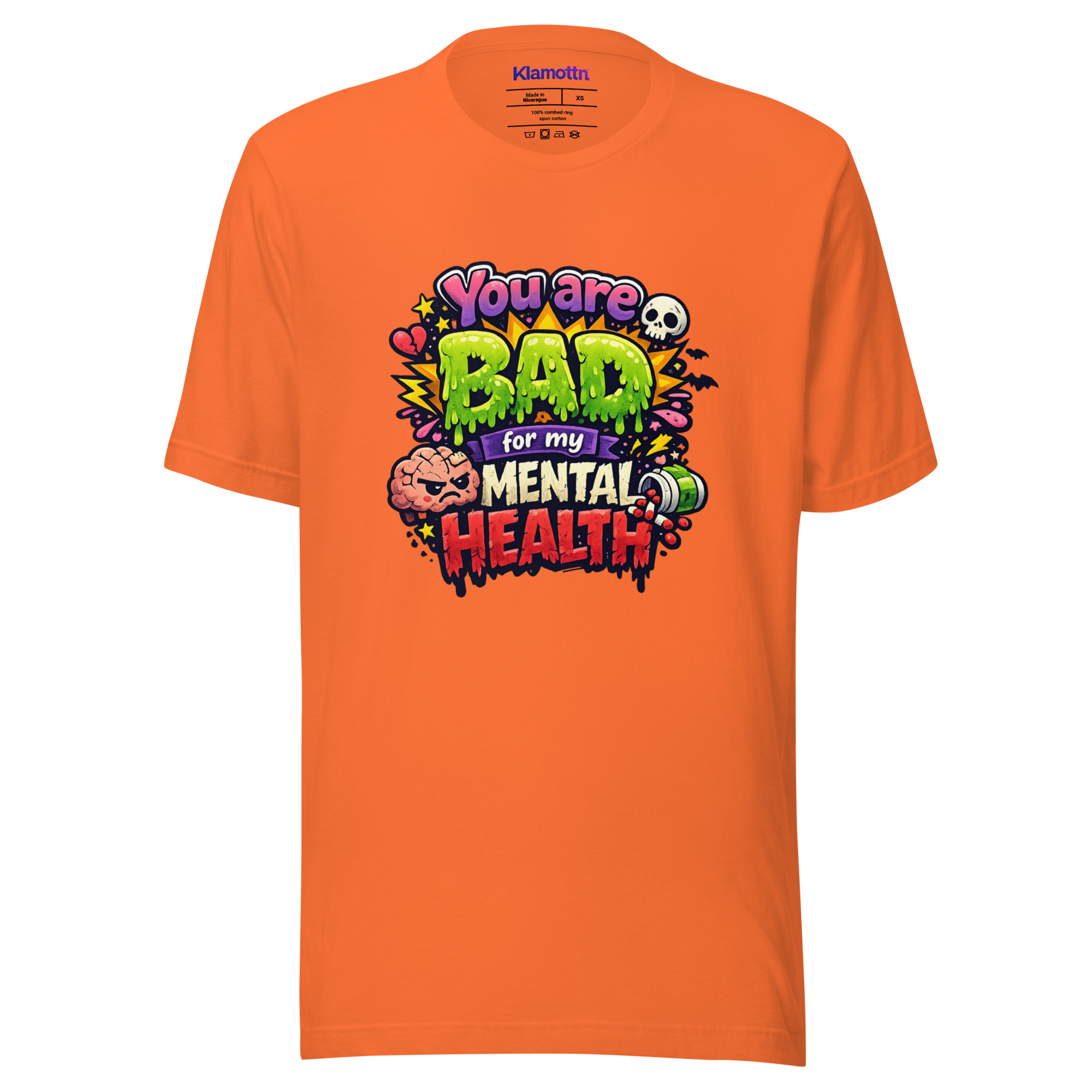 You are bad for my mental health Unisex-T-Shirt – T-Shirts – Klamottn™ You are bad for my mental health Unisex-T-Shirt – T-Shirts – Klamottn™