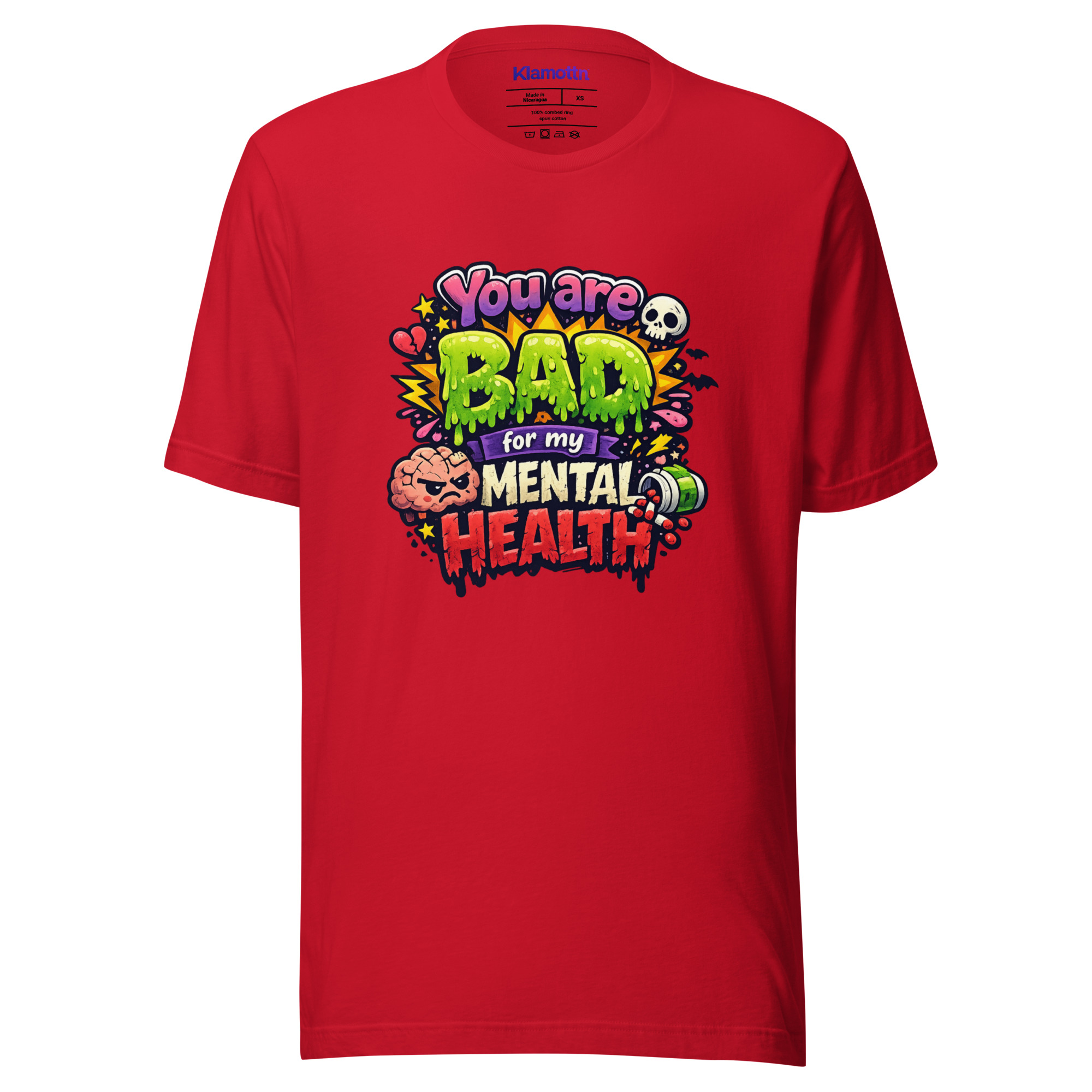 You are bad for my mental health Unisex-T-Shirt – T-Shirts – Klamottn™ You are bad for my mental health Unisex-T-Shirt – T-Shirts – Klamottn™