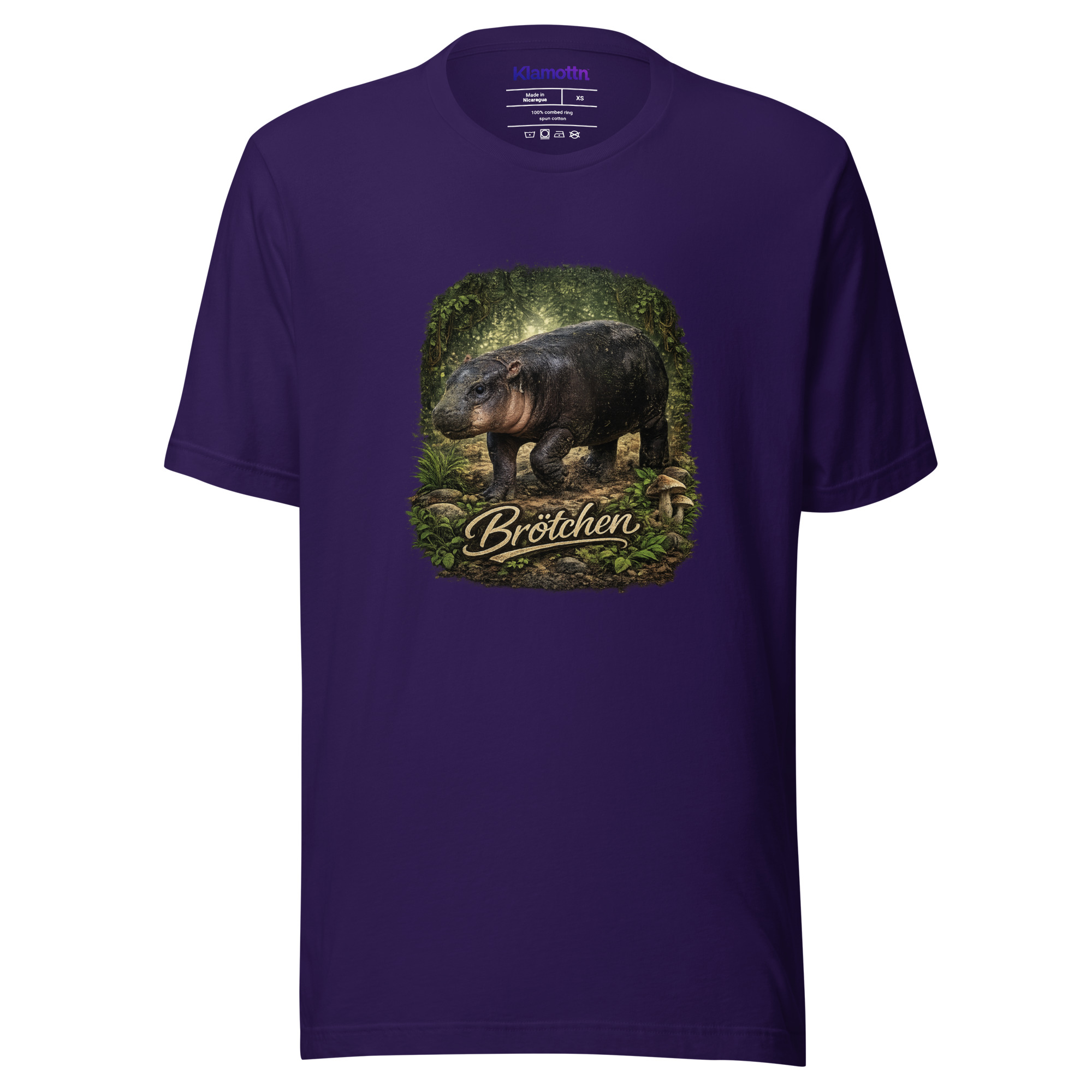 Brötchen Zwergflusspferd Unisex-T-Shirt – T-Shirts – Klamottn™ Brötchen Zwergflusspferd Unisex-T-Shirt – T-Shirts – Klamottn™