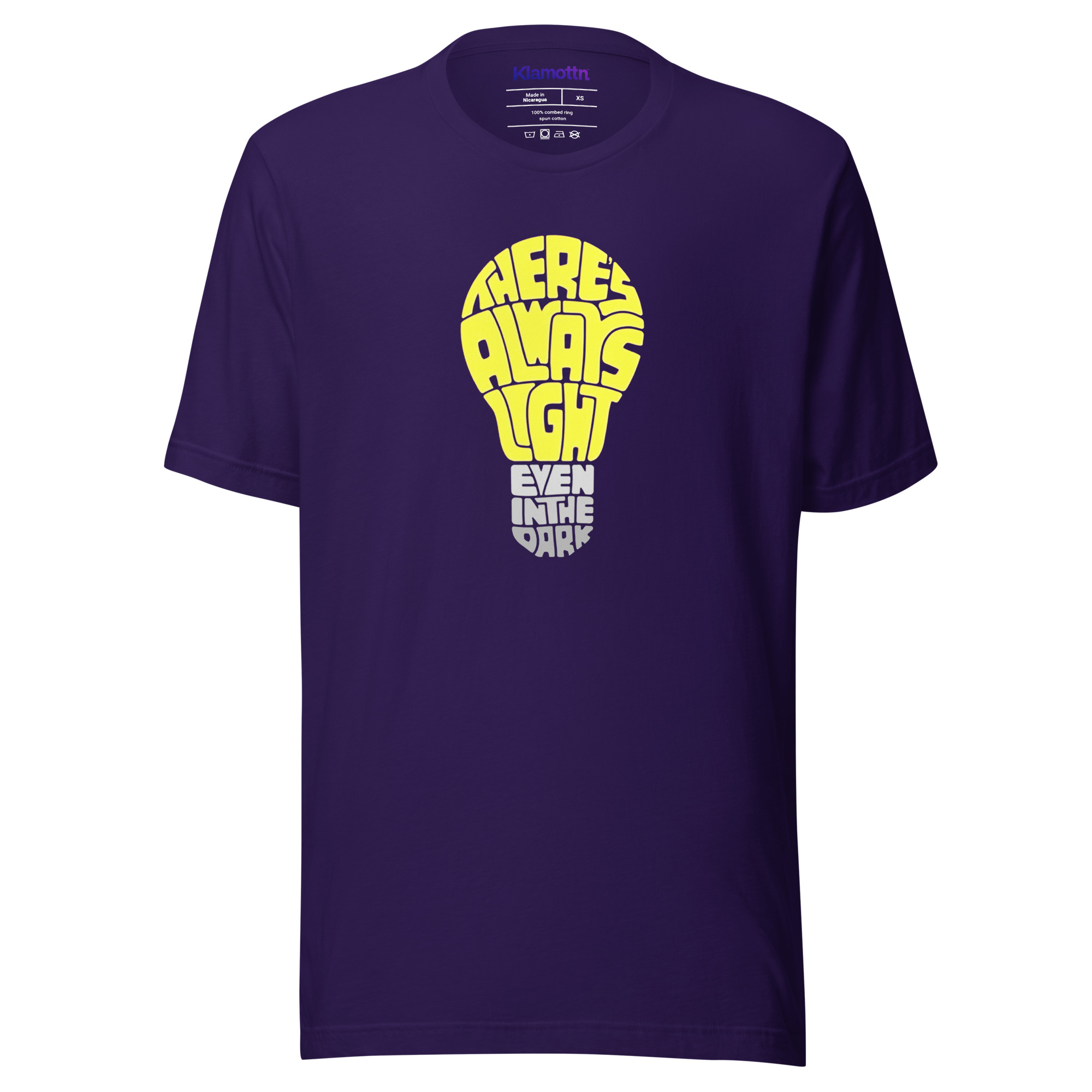There’s Always Light Even In The Dark Unisex-T-Shirt – T-Shirts – Klamottn™ There’s Always Light Even In The Dark Unisex-T-Shirt – T-Shirts – Klamottn™