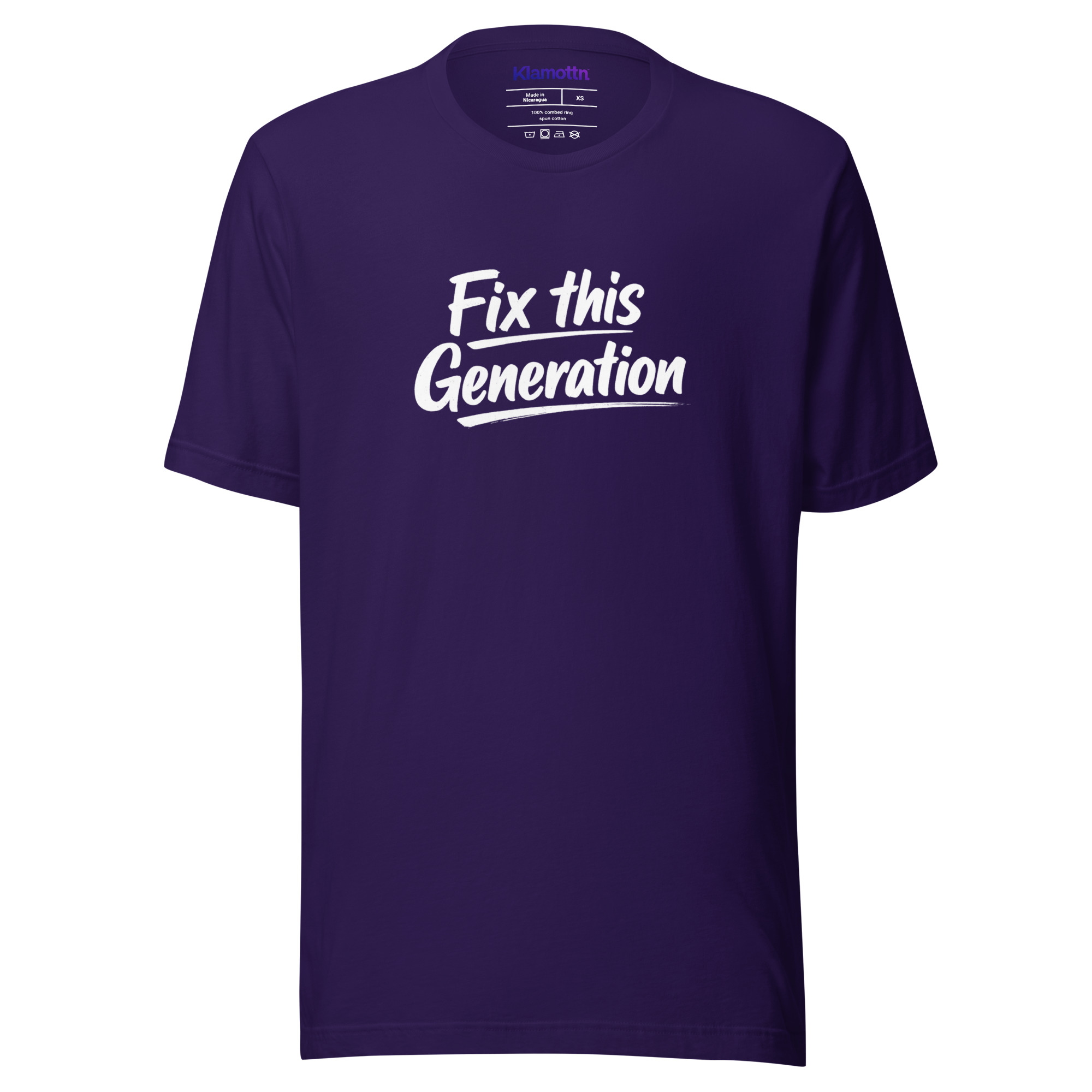 Fix This Generation Unisex-T-Shirt – T-Shirts – Klamottn™ Fix This Generation Unisex-T-Shirt – T-Shirts – Klamottn™