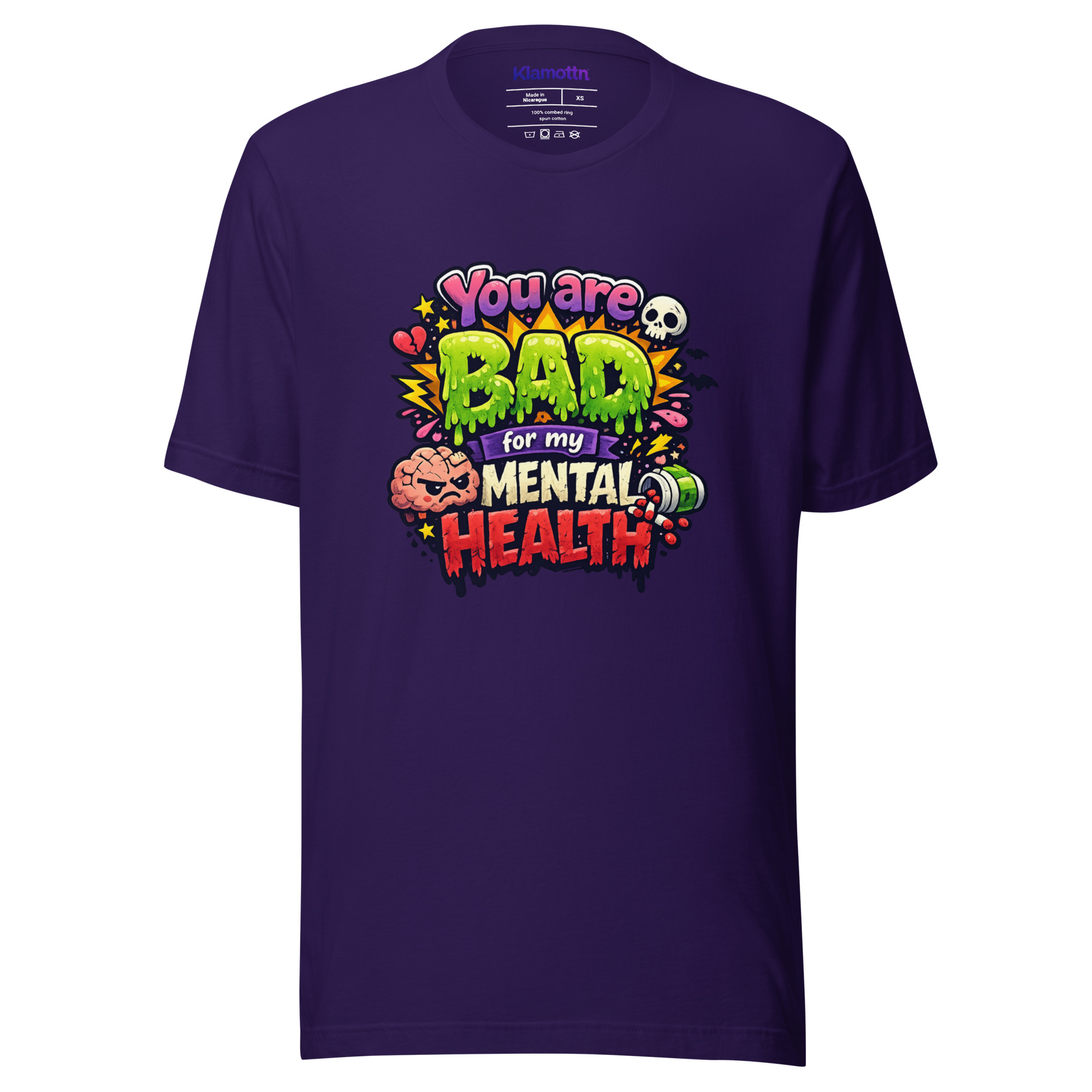 You are bad for my mental health Unisex-T-Shirt – T-Shirts – Klamottn™ You are bad for my mental health Unisex-T-Shirt – T-Shirts – Klamottn™