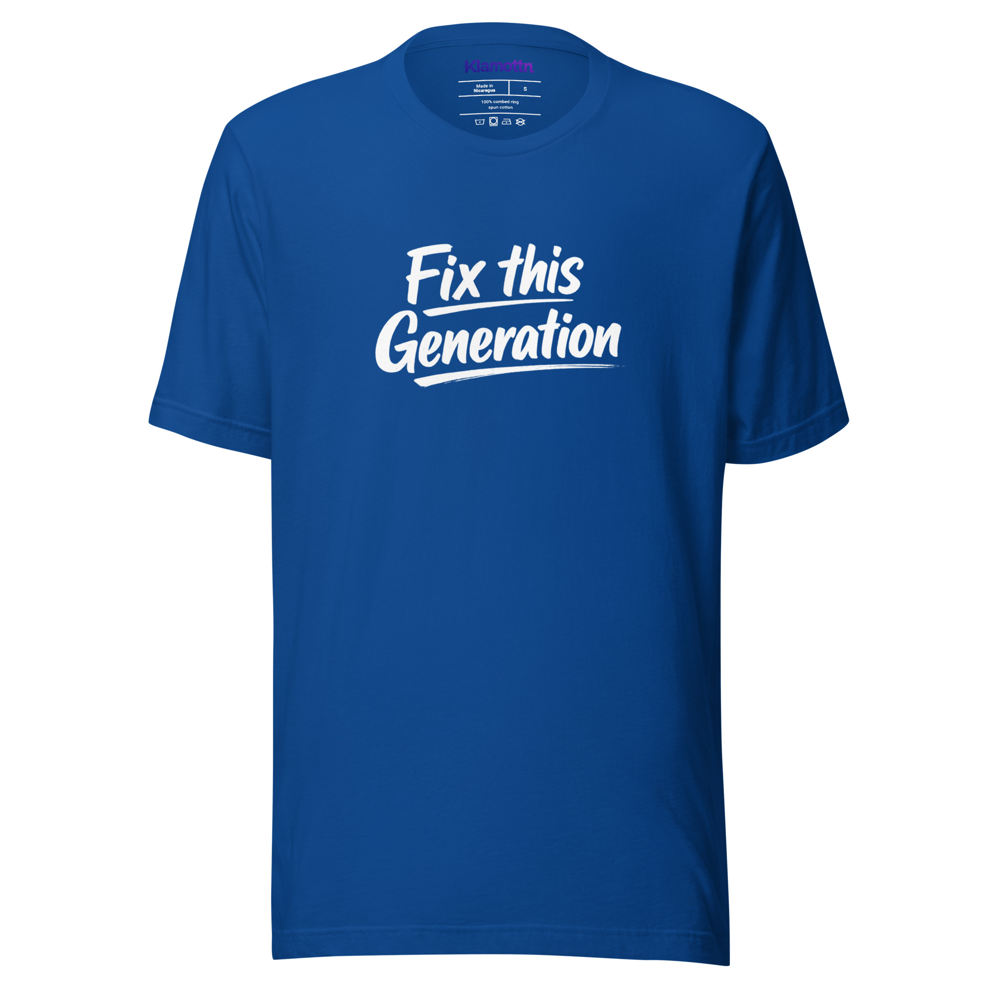 Fix This Generation Unisex-T-Shirt – T-Shirts – Klamottn™ Fix This Generation Unisex-T-Shirt – T-Shirts – Klamottn™