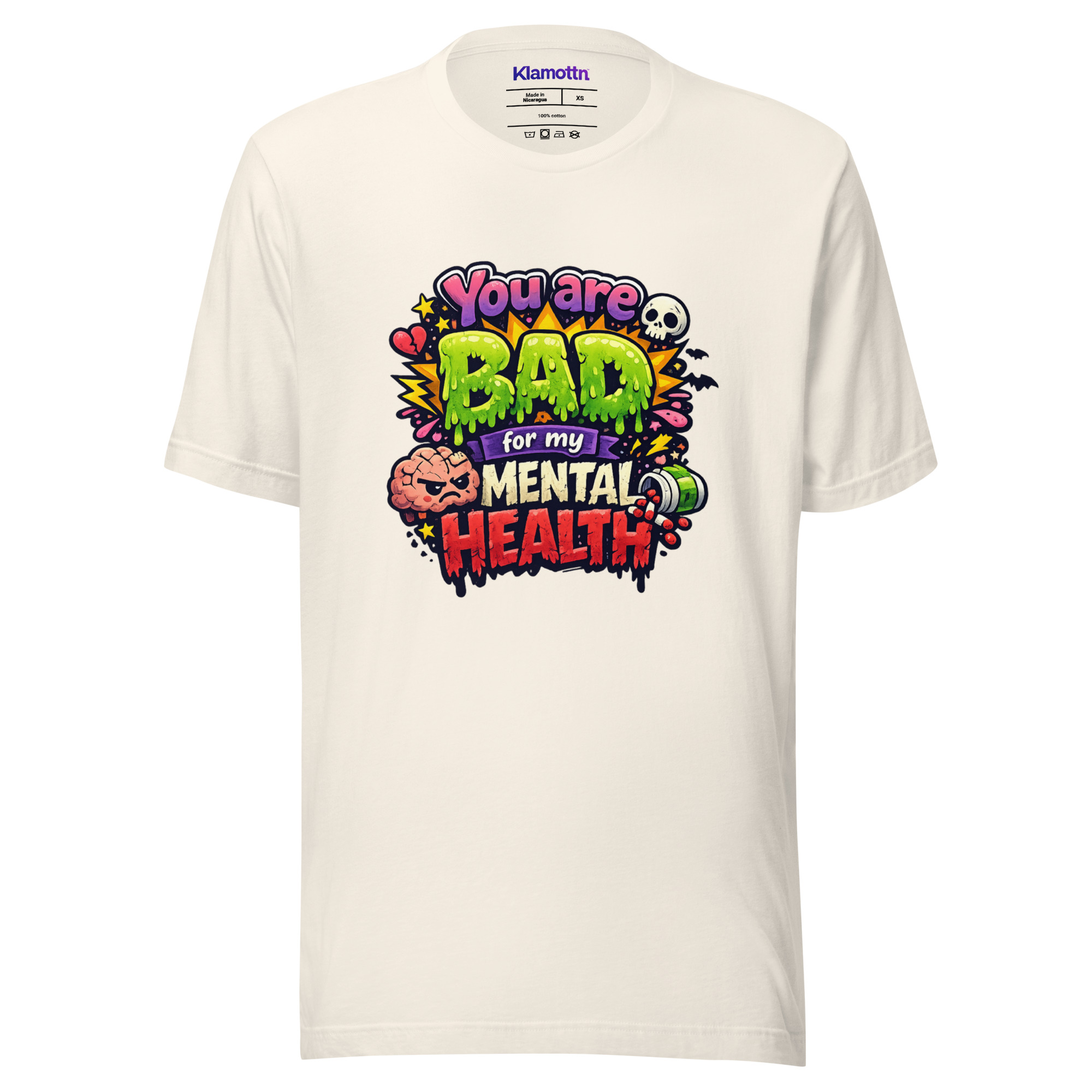 You are bad for my mental health Unisex-T-Shirt – T-Shirts – Klamottn™ You are bad for my mental health Unisex-T-Shirt – T-Shirts – Klamottn™