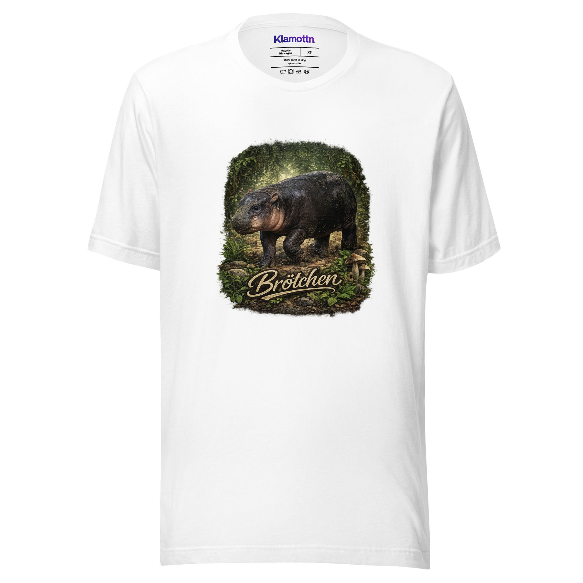 Brötchen Zwergflusspferd Unisex-T-Shirt – T-Shirts – Klamottn™ Brötchen Zwergflusspferd Unisex-T-Shirt – T-Shirts – Klamottn™
