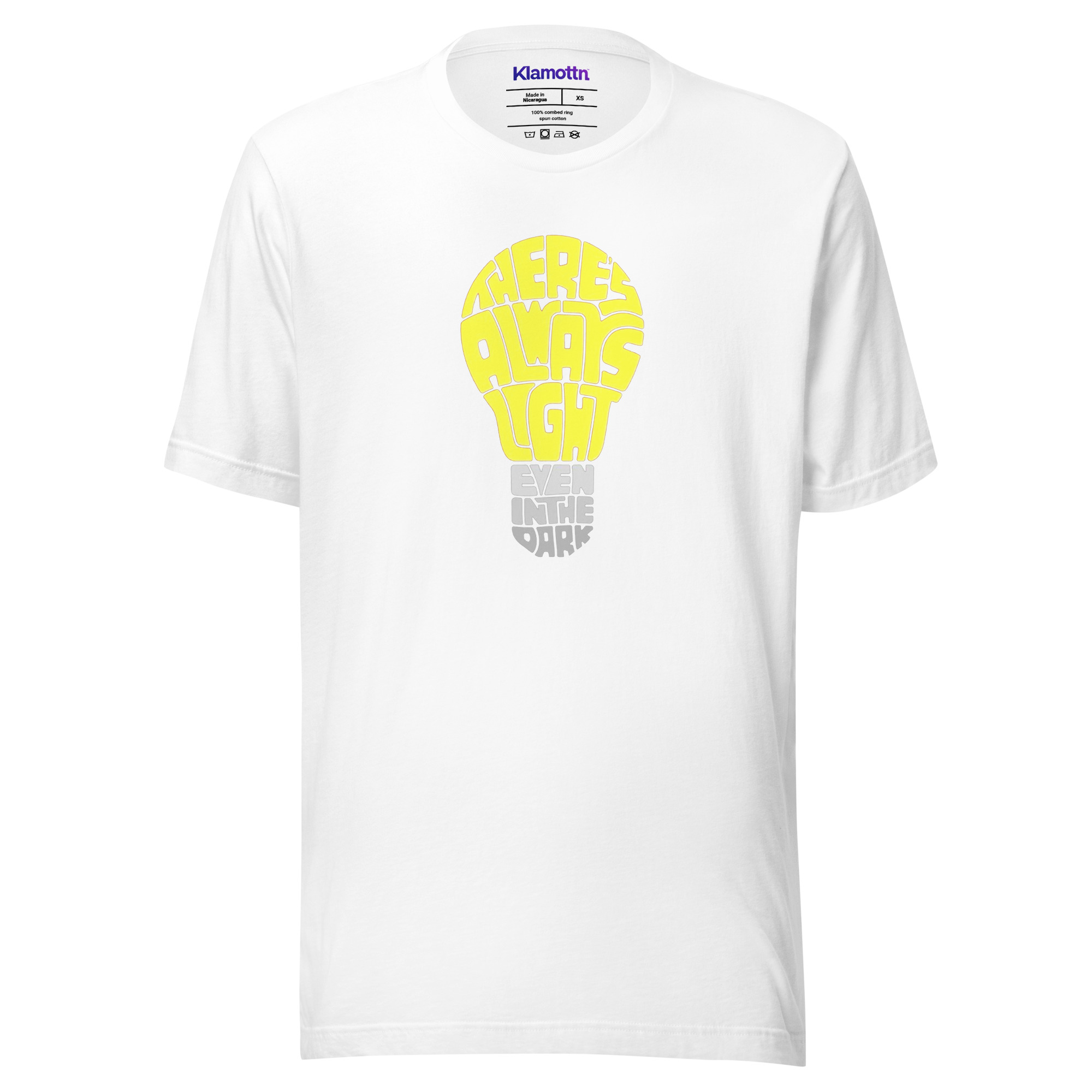 There’s Always Light Even In The Dark Unisex-T-Shirt – T-Shirts – Klamottn™ There’s Always Light Even In The Dark Unisex-T-Shirt – T-Shirts – Klamottn™