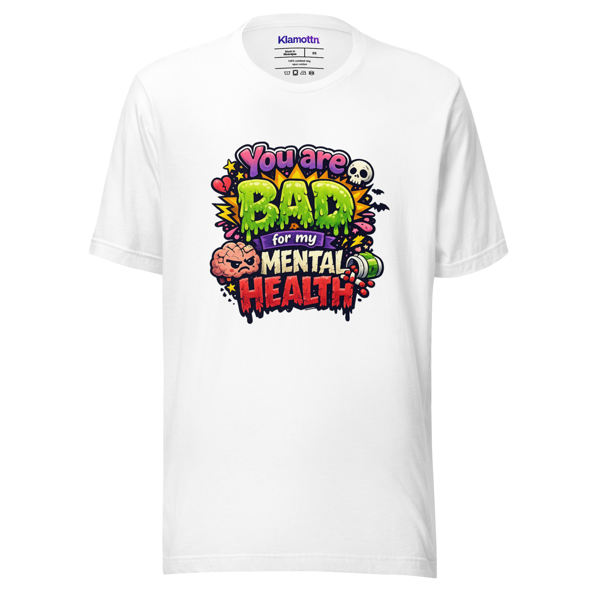 You are bad for my mental health Unisex-T-Shirt – T-Shirts – Klamottn™ You are bad for my mental health Unisex-T-Shirt – T-Shirts – Klamottn™