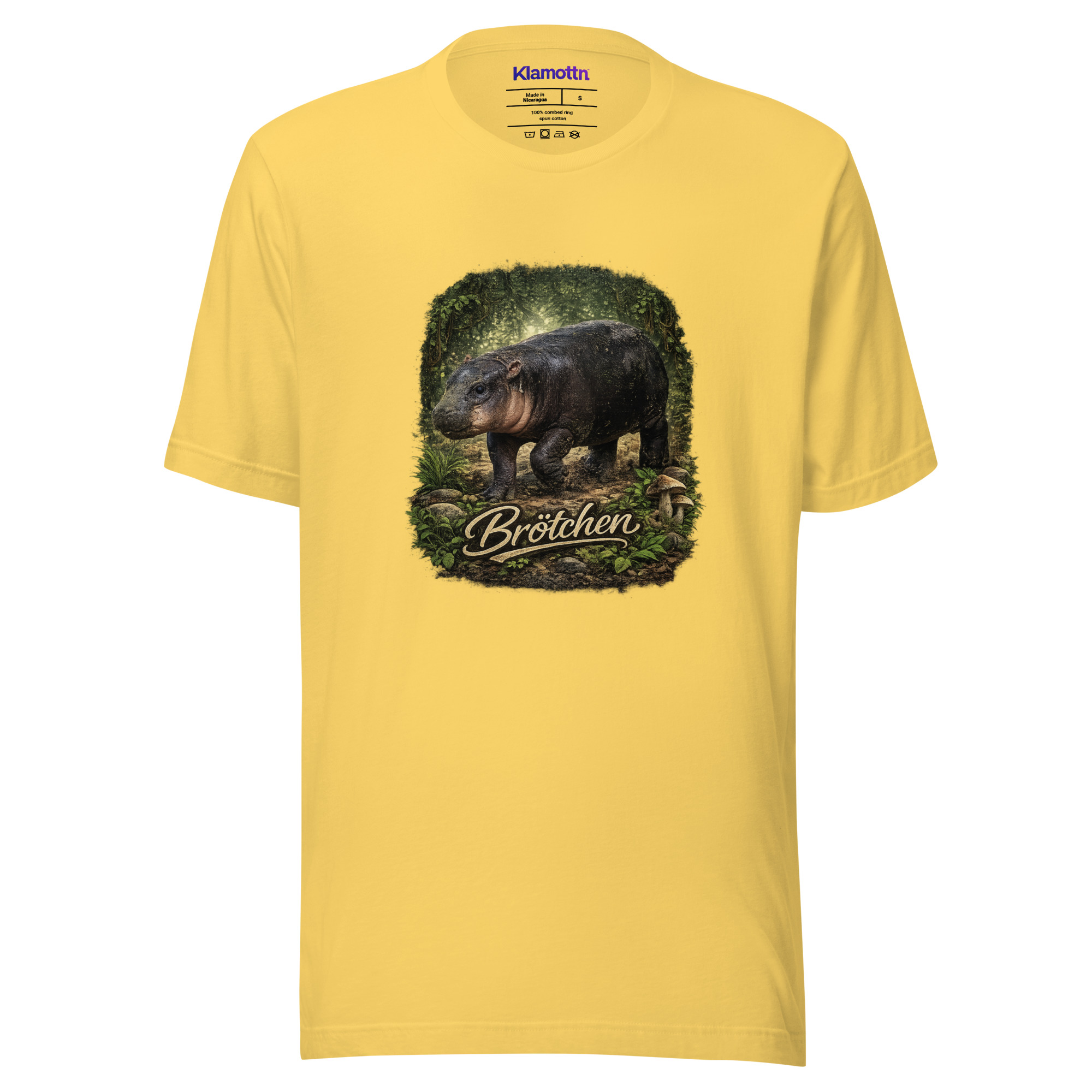 Brötchen Zwergflusspferd Unisex-T-Shirt – T-Shirts – Klamottn™ Brötchen Zwergflusspferd Unisex-T-Shirt – T-Shirts – Klamottn™