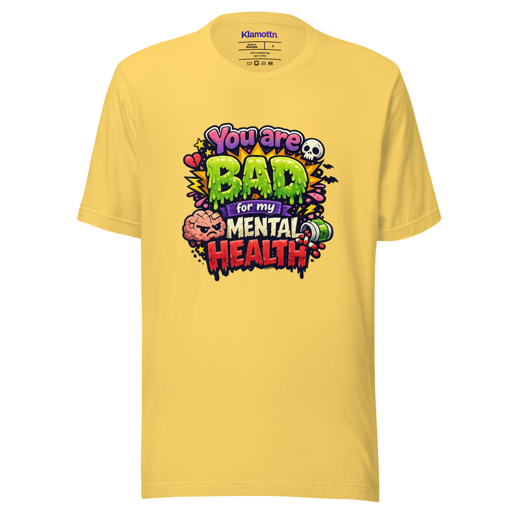 You are bad for my mental health Unisex-T-Shirt – T-Shirts – Klamottn™ You are bad for my mental health Unisex-T-Shirt – T-Shirts – Klamottn™