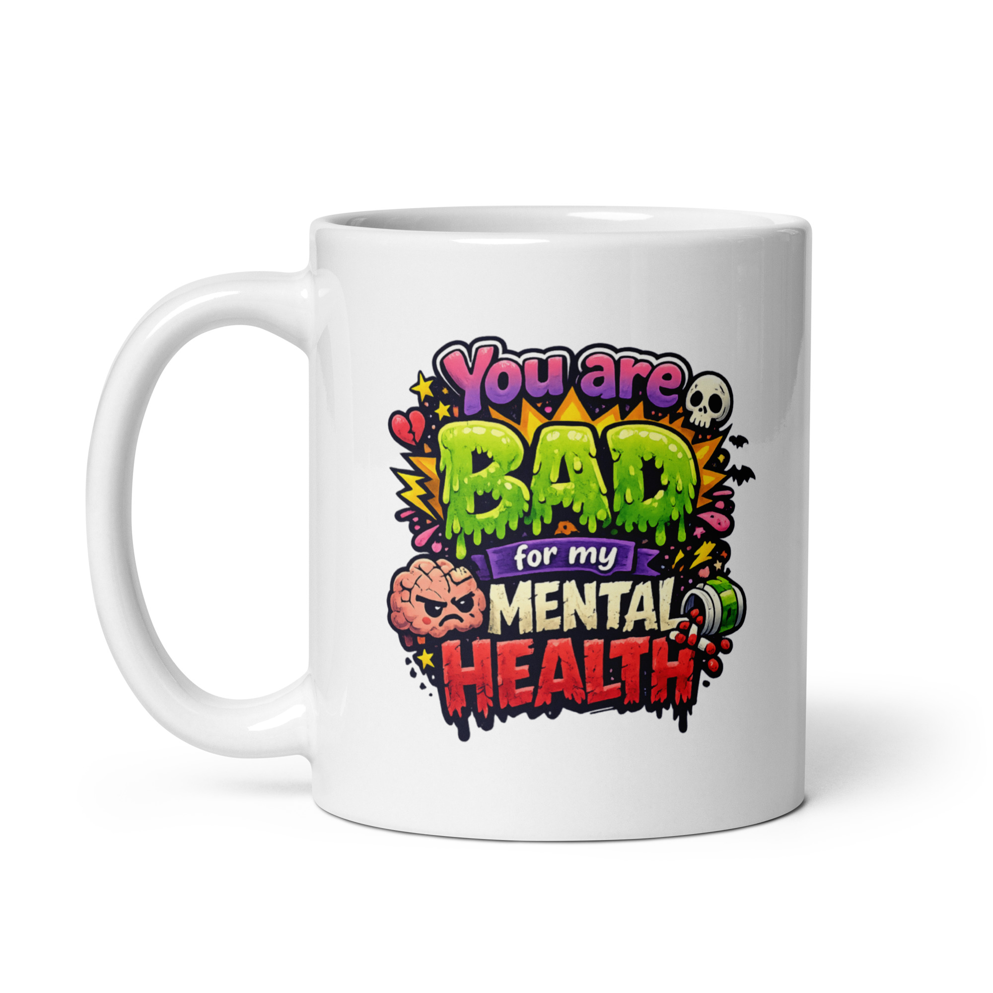 You are bad for my mental health Tasse – Home & Living – Klamottn™ You are bad for my mental health Tasse – Home & Living – Klamottn™