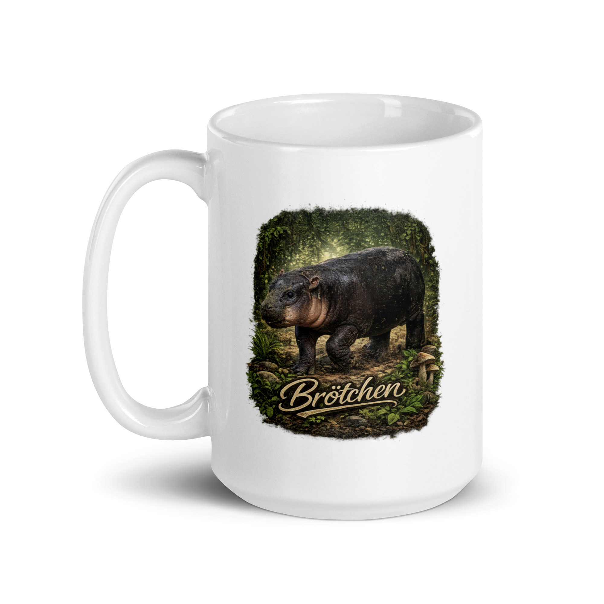 Brötchen Zwergflusspferd Tasse – Home & Living – Klamottn™ Brötchen Zwergflusspferd Tasse – Home & Living – Klamottn™