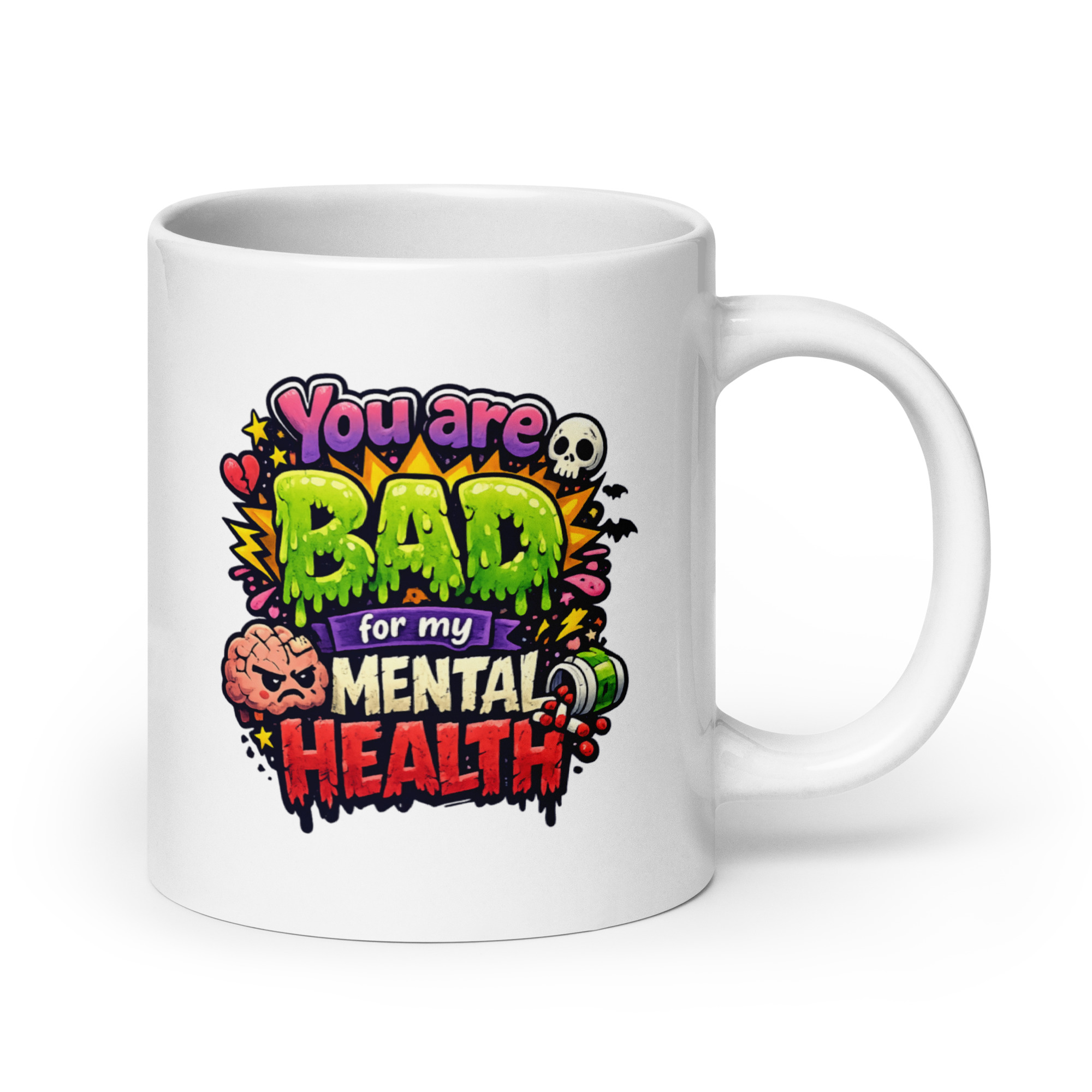 You are bad for my mental health Tasse – Home & Living – Klamottn™ You are bad for my mental health Tasse – Home & Living – Klamottn™