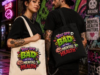 You are bad for my mental health Stoffbeutel – Accessoires – Klamottn™ You are bad for my mental health Stoffbeutel – Accessoires – Klamottn™