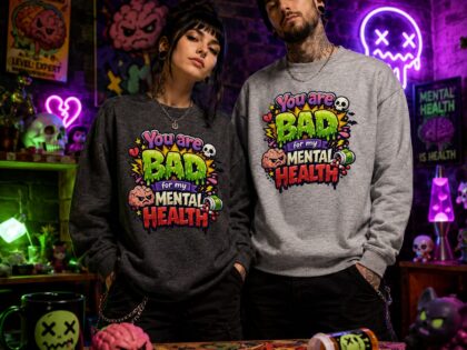 You are bad for my mental health Unisex-Premium-Pullover – Sweatshirts – Klamottn™ You are bad for my mental health Unisex-Premium-Pullover – Sweatshirts – Klamottn™