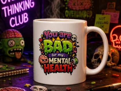 You are bad for my mental health Tasse – Home & Living – Klamottn™ You are bad for my mental health Tasse – Home & Living – Klamottn™